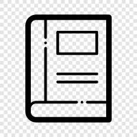 ereader, digital, library, reading icon svg