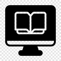 ereader, reading, books, fiction icon svg