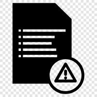 Error, ErrorDocument, Document Error icon svg