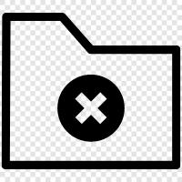 Error Message, Error Code, Folder not found, Windows 10 icon svg