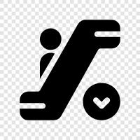 Escalator Disaster, Escalator Mishap, Escalator Acc, Escalator Down icon svg