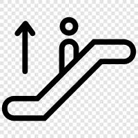 Rolltreppen symbol