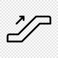 Rolltreppen symbol