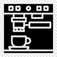 espresso, coffee, machine, coffee makers icon svg