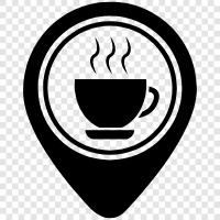 espresso, cappuccino, latte, cafe icon svg