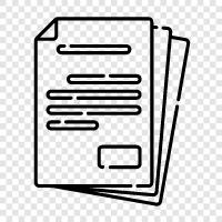 essay, paper, writing, research icon svg