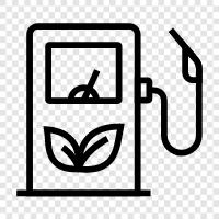 ethanol, biodiesel, bio fuel icon svg