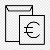 euro bankası açıklaması, european finansal açıklaması, european finansal raporu, european banka açıklaması ikon svg