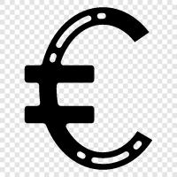 euro, euro coins, euro notes, euro banknotes icon svg