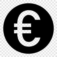 euro coins, euro currency, euro banknotes, euro banknotes euro icon svg