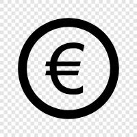 euro crisis, euro zone, euro currency, euro bank icon svg