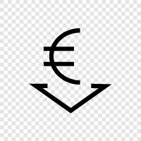 euro currency, europe, european union, euro zone icon svg