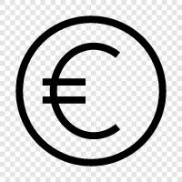 euro, european union, european currency, euro coins icon svg