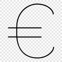 euro, currency, europe, european icon svg