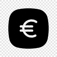 euro, currency, euros, european icon svg