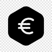 euro, european union, euro banknotes, euro coins icon svg