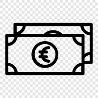 euro, money, currency, world icon svg