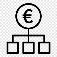 Euro graph, Euro graph software, Euro graph online icon svg