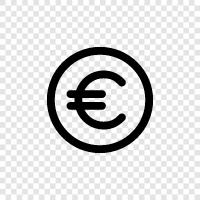 euro, europe, european icon svg