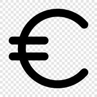 euro zone, euro currency, euro bank, euro zone bank icon svg