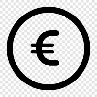 europe, currency, european, euro icon svg