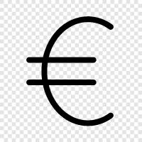 europe, para birimi, european, euroeuro ikon svg