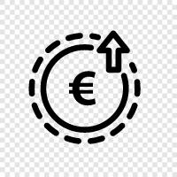 Europe, european, currency, european union icon svg