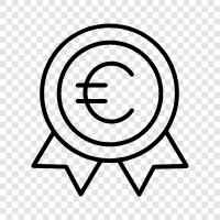 europe, currency, finance, economy icon svg