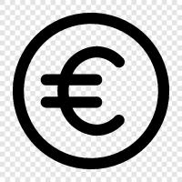 europe, currency, euro, eurozone icon svg