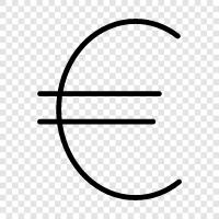 European, currency, euro, europe icon svg