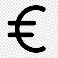 European, currency, euro, europe icon svg