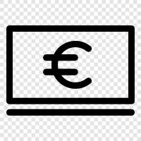 European, currency, euro, european union icon svg