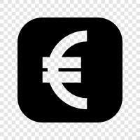 Europäische Union, EuroMünzen, EuroBanknoten, Euro symbol