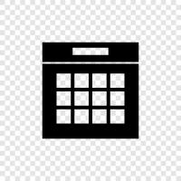 event, appointments, diary, schedule icon svg