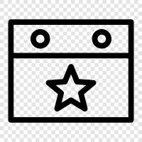 event, favorite, events, happening icon svg