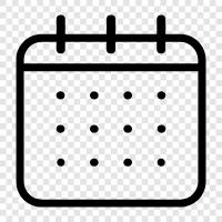 events, date, time, schedule icon svg