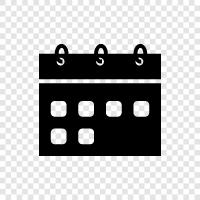 events, birthdays, holidays, months icon svg