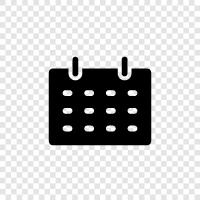 events, diary, schedule, todo list icon svg