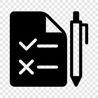 exam, quiz, lab, study icon svg