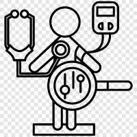 examination, physical, health, health examination icon svg