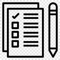 exams, test, quiz, test questions icon svg