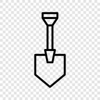 excavation, trench, mine, tunnel icon svg