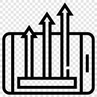 expansion, increase, growth industry, business growth icon svg