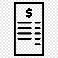 expenses, calculating, budget, saving icon svg