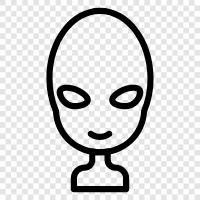 extraterrestrial, space, science, spacecraft icon svg