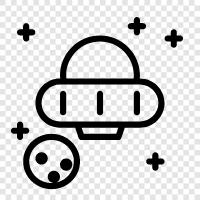 extraterrestrial, unidentified flying object, unidentified flying objects, ufo sightings icon svg