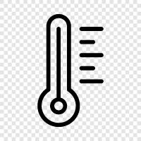 extreme temperatures, heat waves, hot weather, scorching sun icon svg