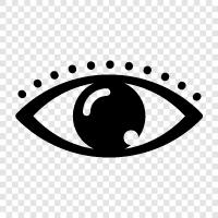 Eye Color, Eye Surgery, Eye Health, Eye Diseases icon svg