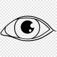Eye drawing, Eye art, Eye sketch, Eye painting icon svg