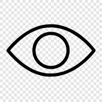 eye, sight, corrective lenses, glasses Значок svg